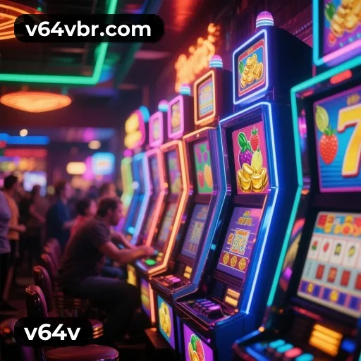 v64v App live casino and cashier access on mobile